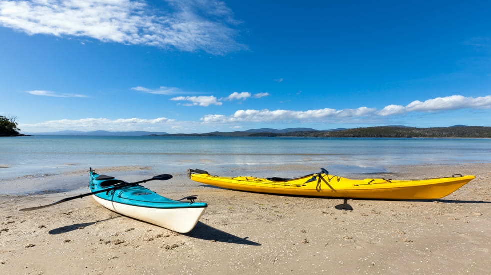 watersports to try sea kayaking